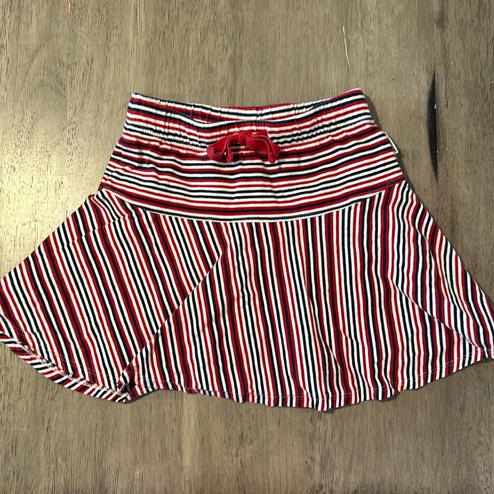 (3/$10) Red, white and blue skort size 4T